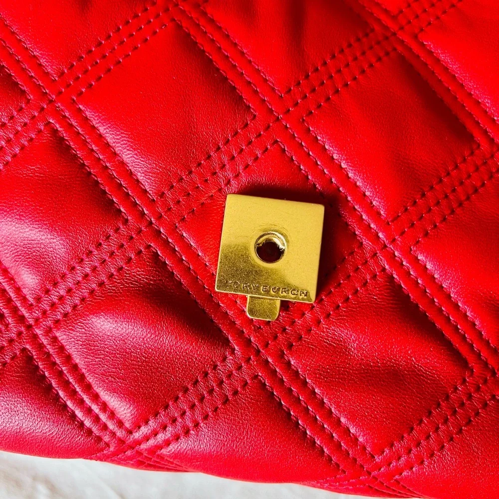 Tory Burch Soft Fleming Convertible Bag - Picture 8 of 9